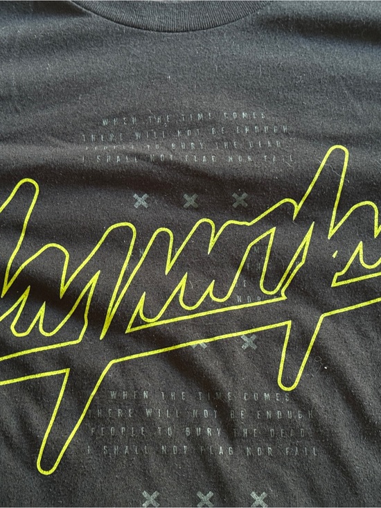 flag nor fail Tops - Flag Nor Fail, rare, Yellow Script Logo. Rob Bailey lyrics! Medium